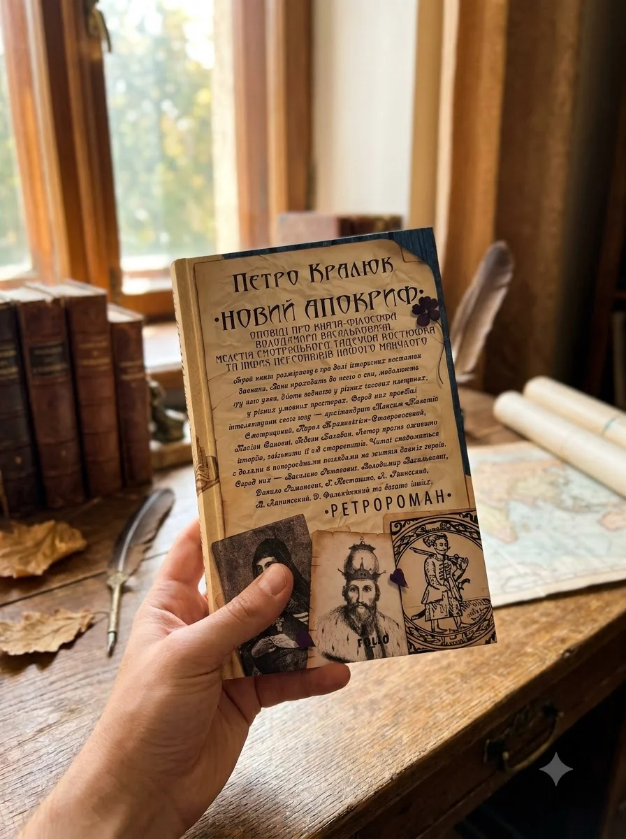Новий апокриф. Оповіді про князя-філософа Володимира Васильковича, Мелетія Смотрицького, Тадеуша Костюшка та інших персонажів нашого минулого — Сучасна українська проза
