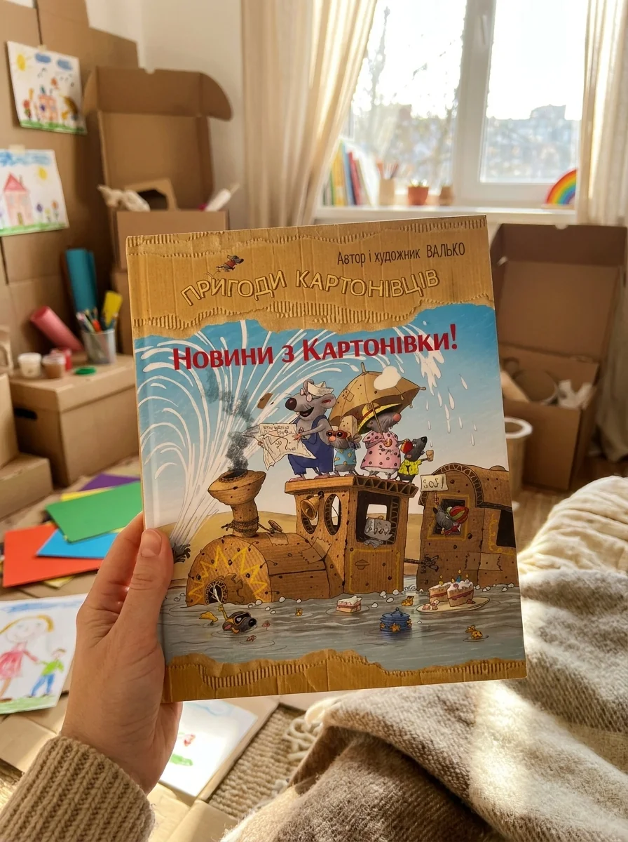 Новини з Картонівки. Пригоди картонівців. Книжка 2 — Дитяча література