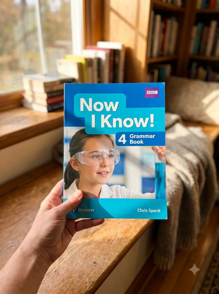 Now I Know! Level 4. Grammar Book — Кріс Спек, обкладинка