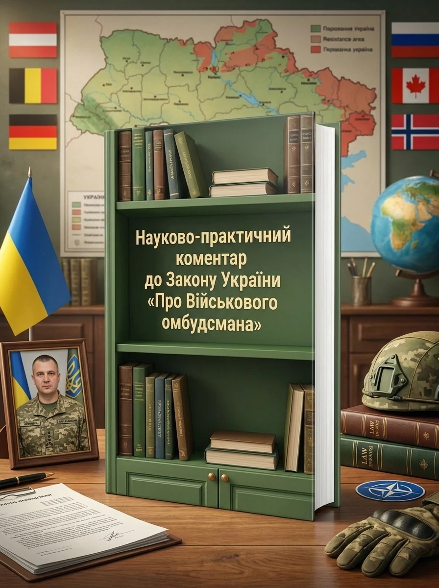 НПК Закону України «Про Військового омбудсмана». Станом на 1 квітня 2026, обкладинка