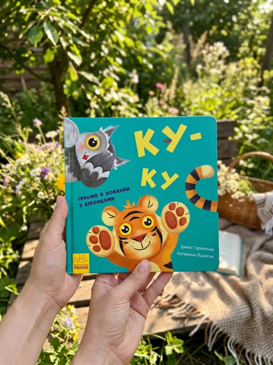 Нумо гратися! Ку-ку. Граємо в хованки з віконцями — Книги-іграшки