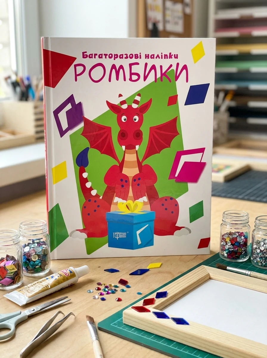 Нумо клеїти. Ромбики, — Комікси та манґи