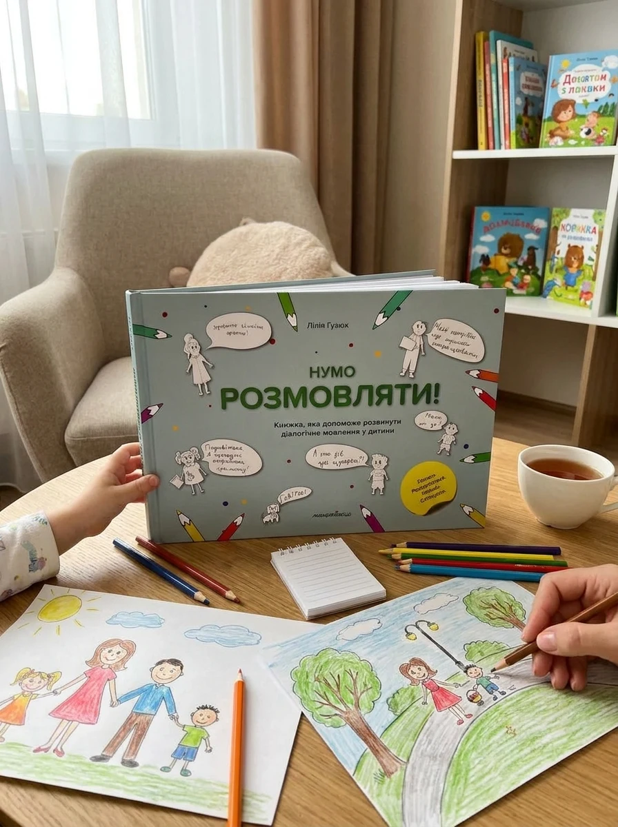 Нумо розмовляти! Книжка, що допоможе розвинути діалогічне мовлення у дитини — фото 2