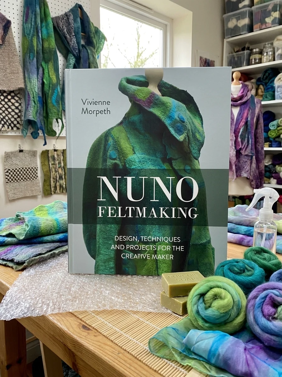 Nuno Feltmaking. Design, Techniques and Projects for the Creative Maker — Вів'єн Морпет, обкладинка