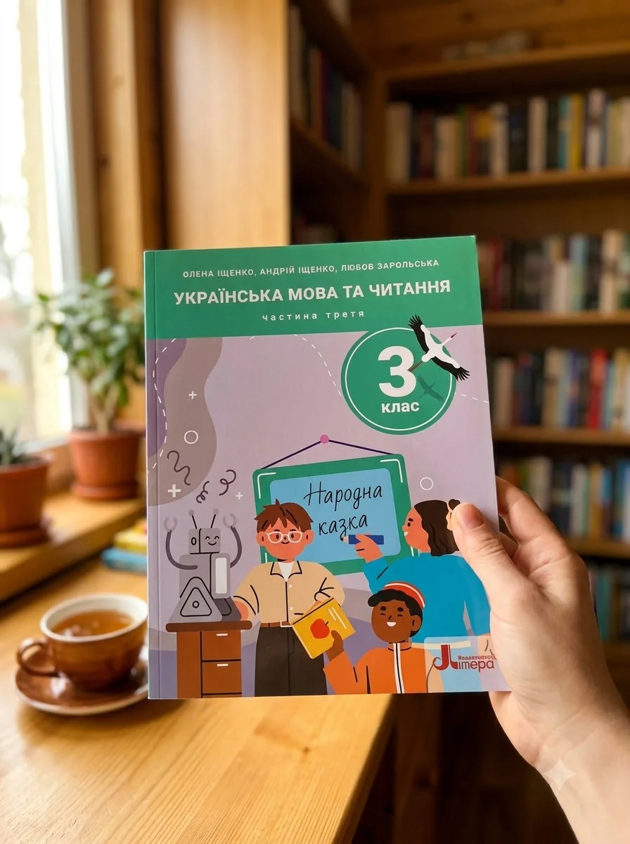НУШ 3 клас. Українська мова та читання. Частина 3 — Олена Іщенко, обкладинка