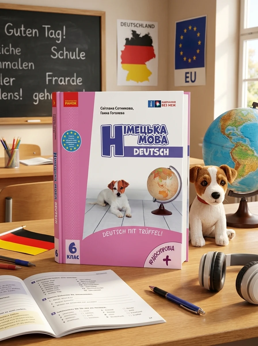 НУШ 6 клас. Німецька мова. Підручник "Deutsch mit Truffel!" (6-й рік навчання) — Вивчення мов