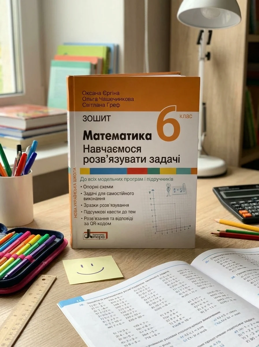 НУШ. Математика 6 клас. Навчаємось розв'язувати задачі — Вивчення мов
