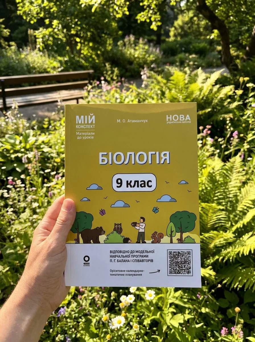 НУШ. Мій конспект. Матеріали до уроків. Біологія. 9 клас — Книги