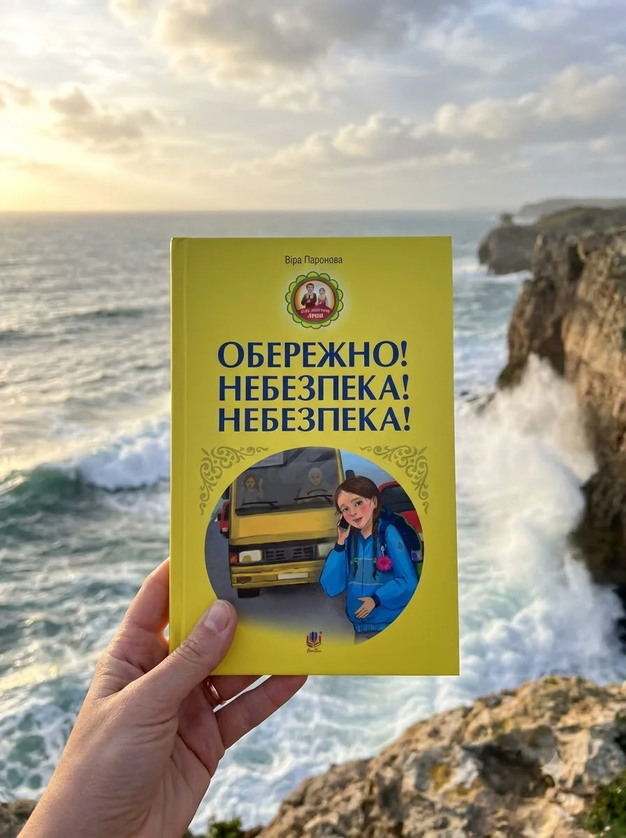 Обережно! Небезпека! — Віра Паронова, обкладинка