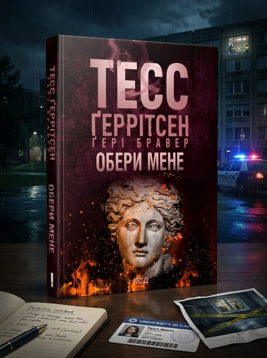 Обери мене (pocketbook) — Тесс Ґеррітсен, обкладинка