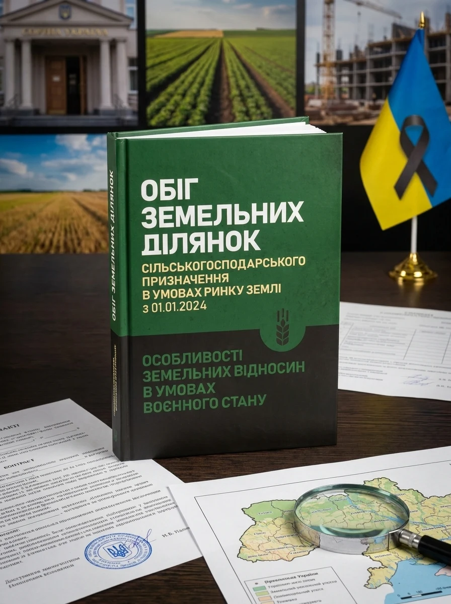 Обіг земельних ділянок с/г призначення в умовах ринку землі з 01.01.2024. Особливості земельних відносин в умовах воєнного стану, — Бізнес та саморозвиток