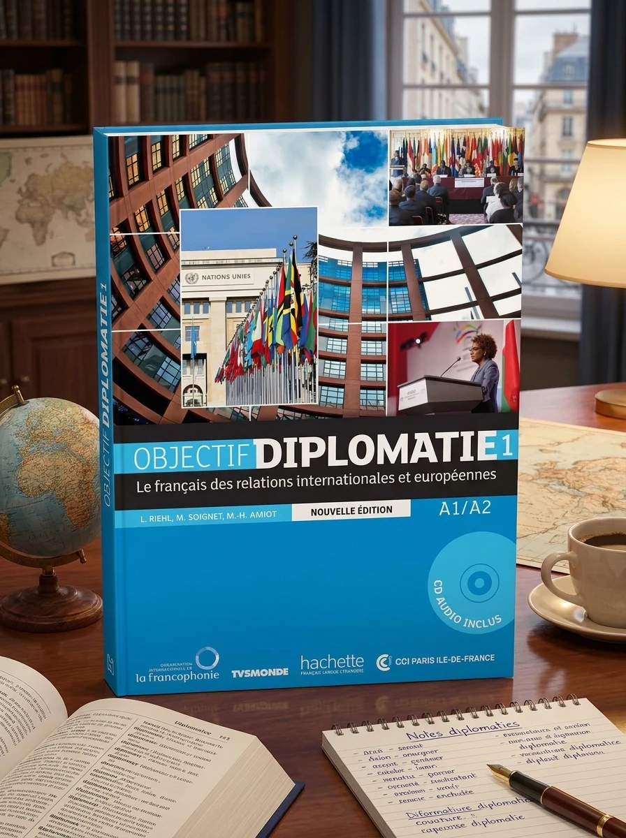 Objectif Diplomatie 1 [Nouvelle édition] - Livre de l'élève (A1-A2) — Вивчення мов