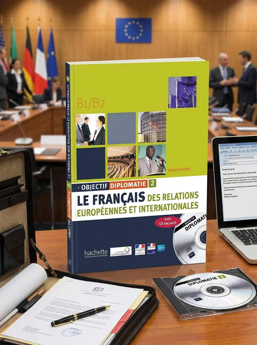 Objectif Diplomatie Niveau 2. Livre + CD audio — Вивчення мов