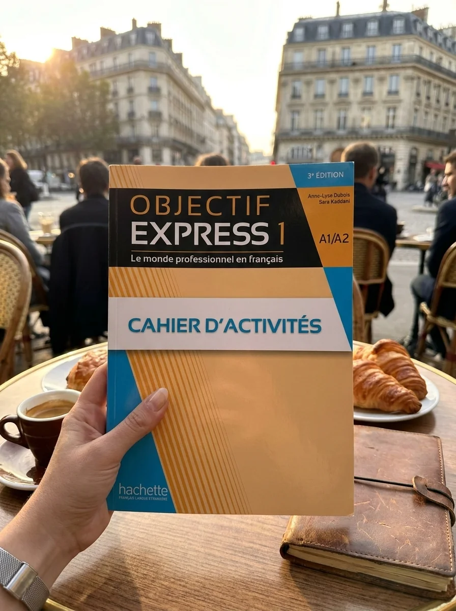 Objectif Express 1. Cahier d'activités (A1/A2) — Енн-Ліз Дюбуа, обкладинка