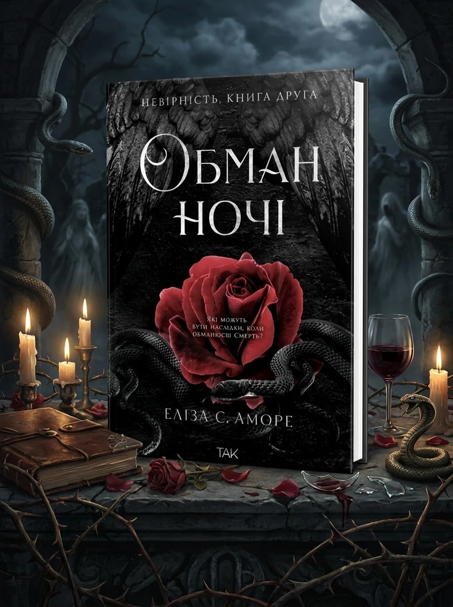 Обман ночі. Невірність (Дотик долі #2) — Художня література