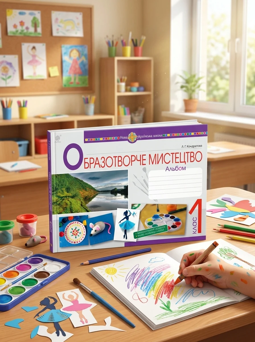 Образотворче мистецтво. 1 клас. Альбом — Дитяча література