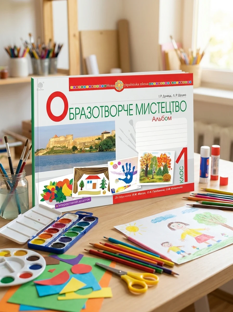 Образотворче мистецтво. 1 клас. Альбом (до підручника Масол Л.М.) — Дитяча література