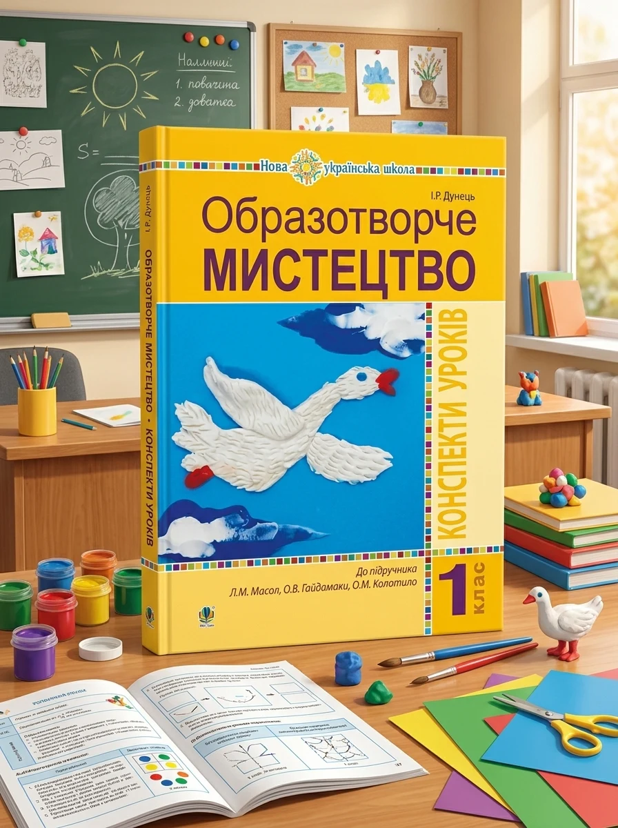 Образотворче мистецтво. 1 клас. Конспекти уроків — Дитяча література