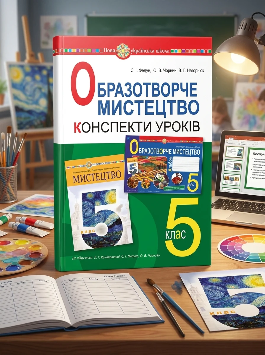 Образотворче мистецтво. 5 клас. Конспекти уроків — фото 2