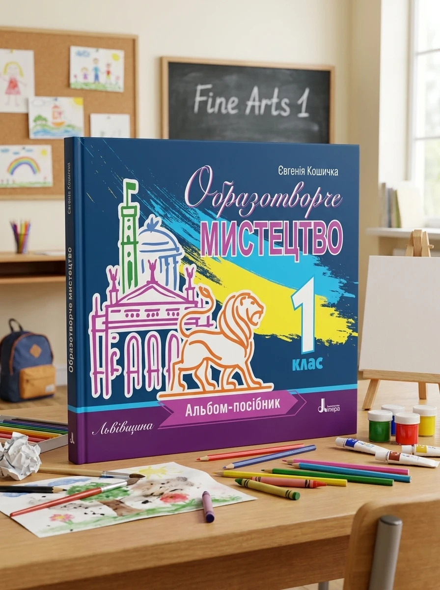 Образотворче мистецтво. Альбом-посібник. 1 клас — Дитяча література