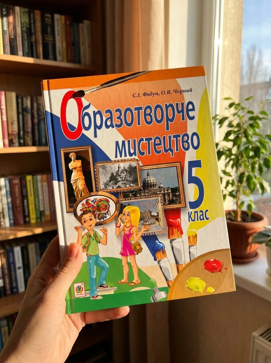 Образотворче мистецтво. Підручник для 5 класу — Дитяча література