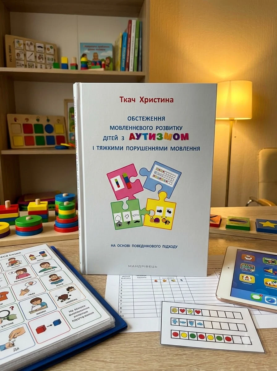 Обстеження мовленнєвого розвитку дітей з аутизмом і тяжкими порушеннями мовлення — Навчальна література