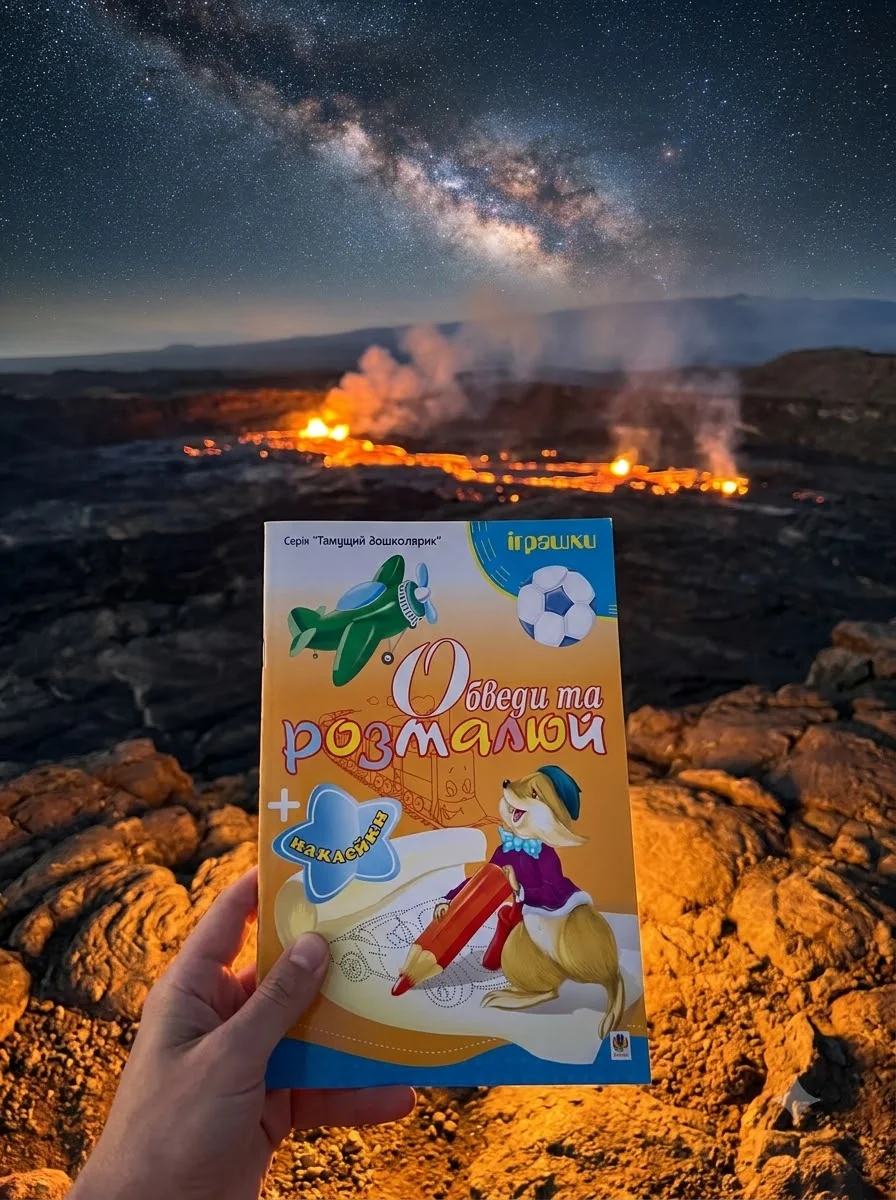 Обведи та розмалюй. Наклейки. Іграшки — Книги з наліпками