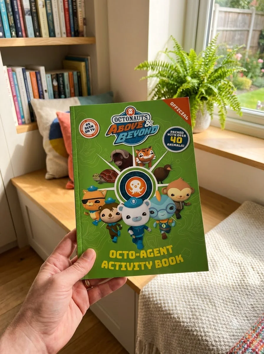 Octonauts Above & Beyond: Octo-Agent Activity Book — Дитяча література