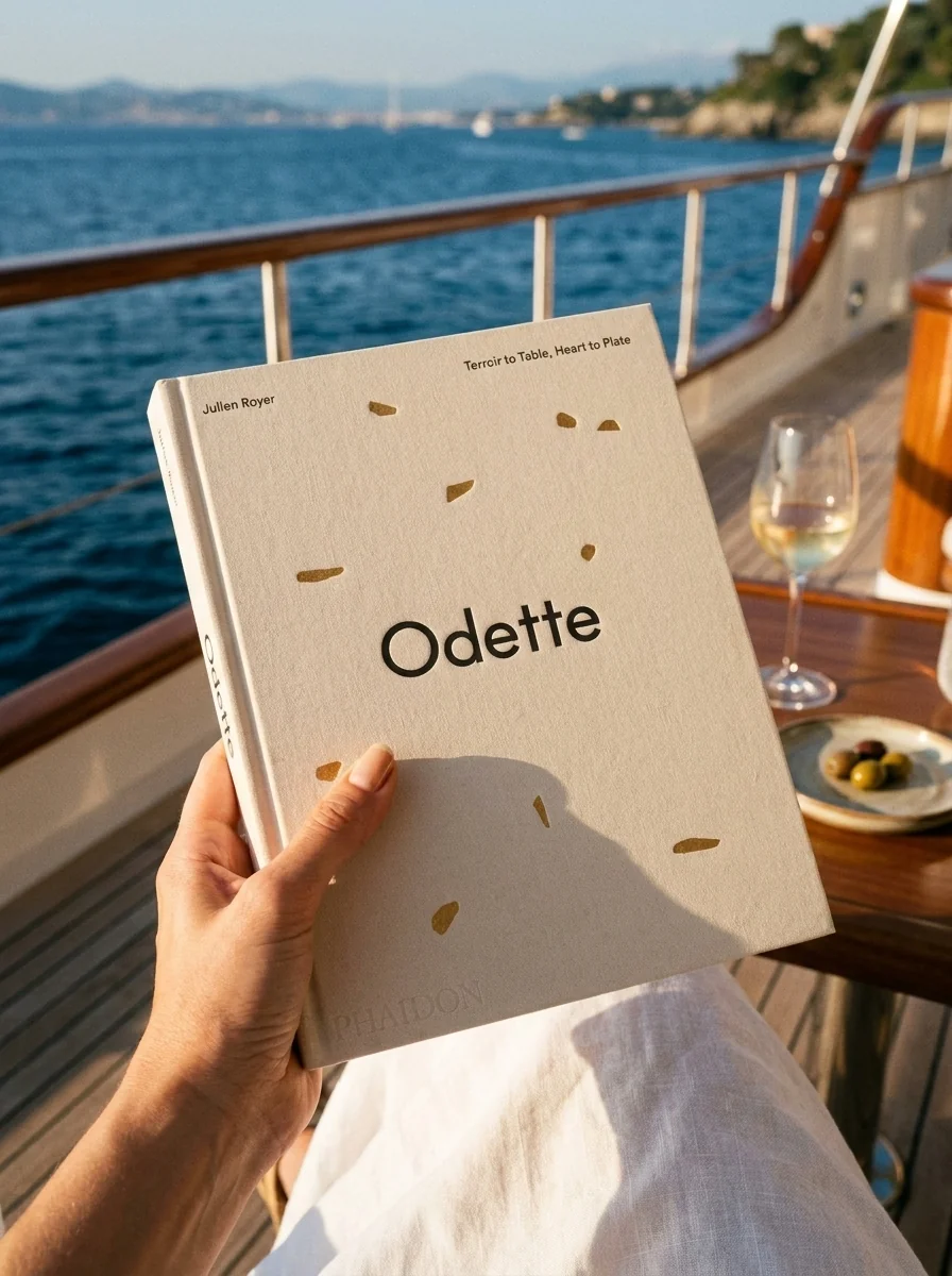 Odette. Terroir to Table, Heart to Plate — Жульєн Роєр, обкладинка