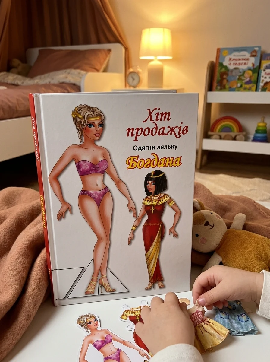 Одягни ляльку. Богдана — Дитяча література