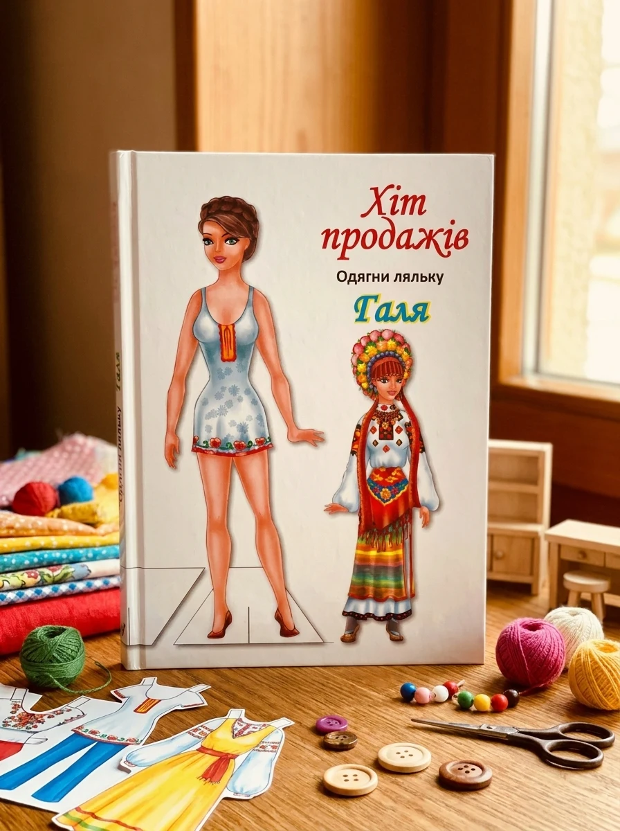 Одягни ляльку. Галя, — Дитяча література