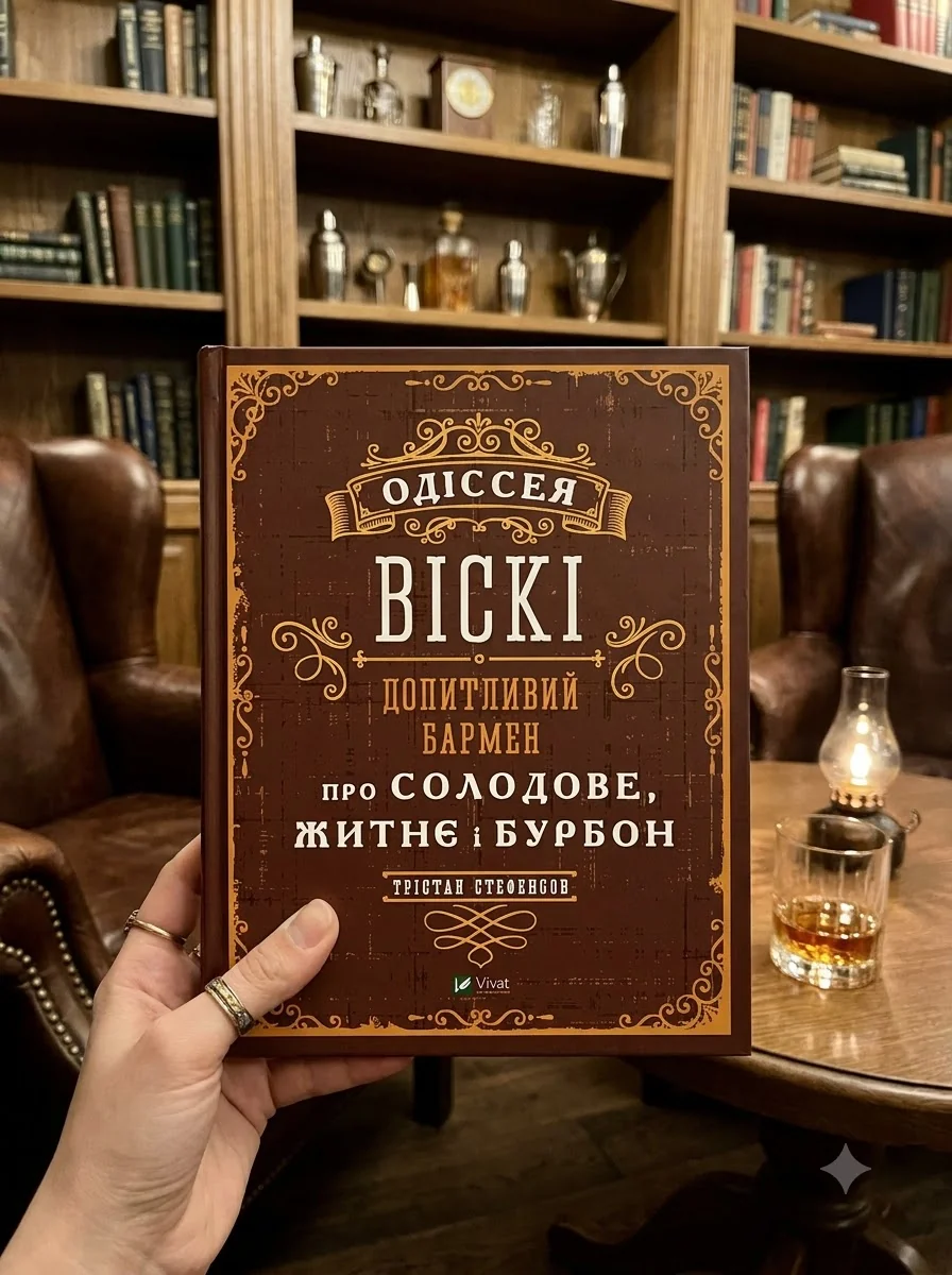Одіссея віскі. Допитливий бармен про солодове, житнє і бурбон | купити книгу онлайн
