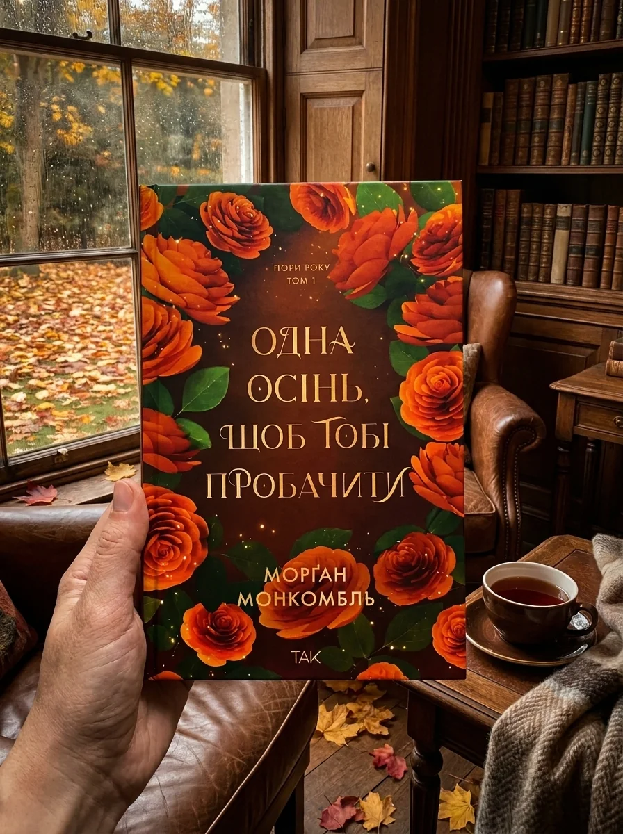 Одна осінь, щоб тобі пробачити. Пори року. Том 1 — Морґан Монкомбль, обкладинка