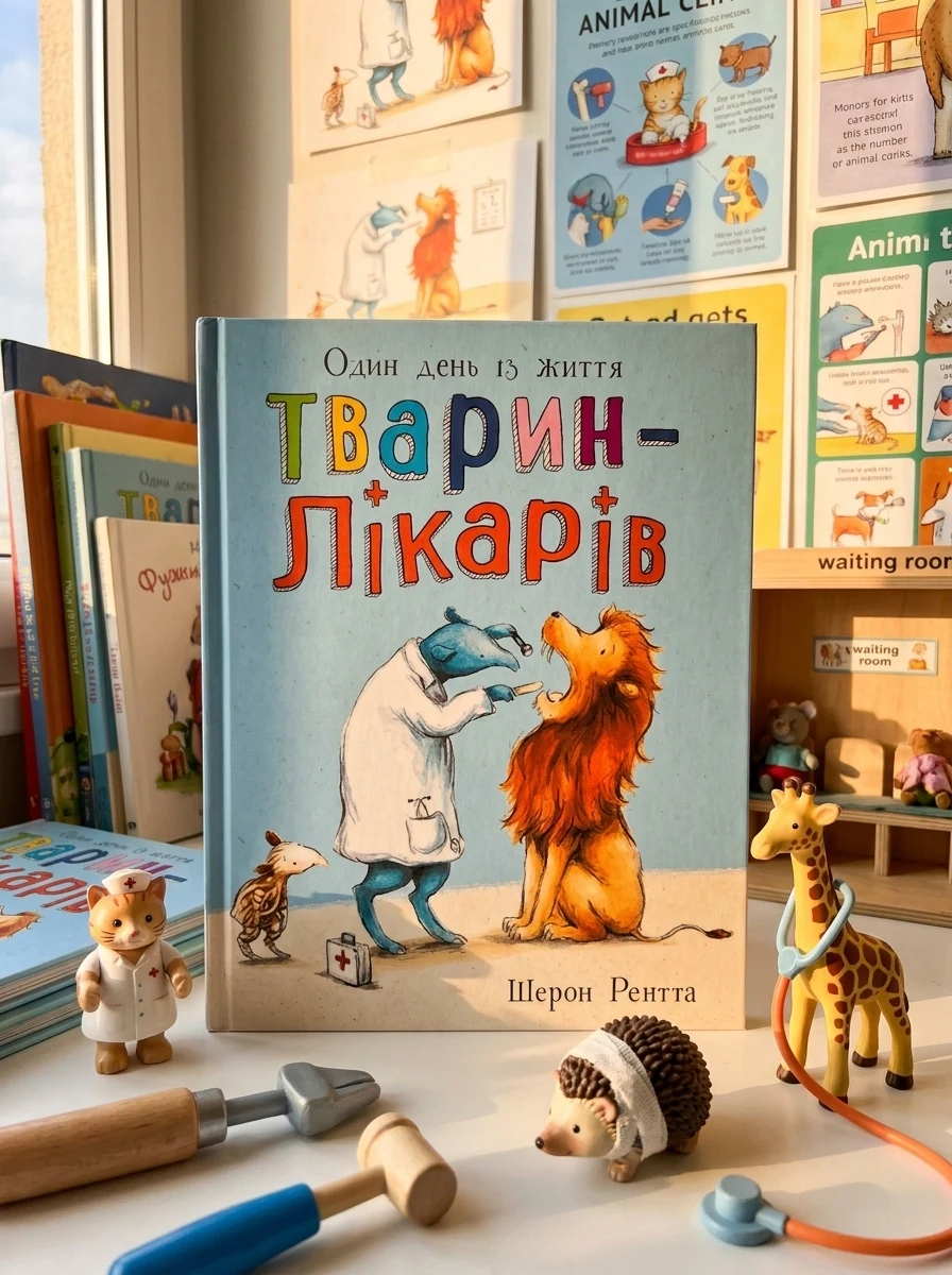 Один день із життя тварин-лікарів. Тварини-працівники — Дитяча література