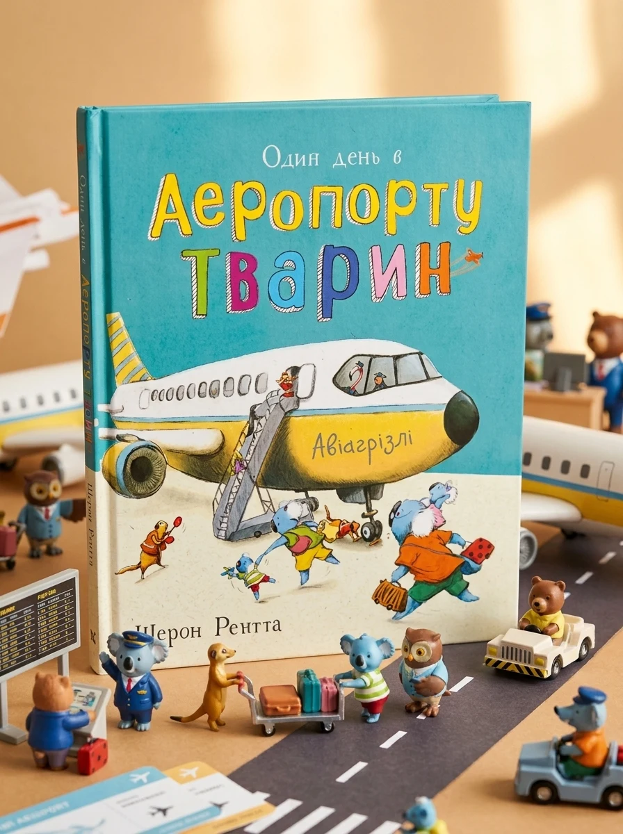 Один день в Аеропорту Тварин. Тварини-працівники — Дитяча література