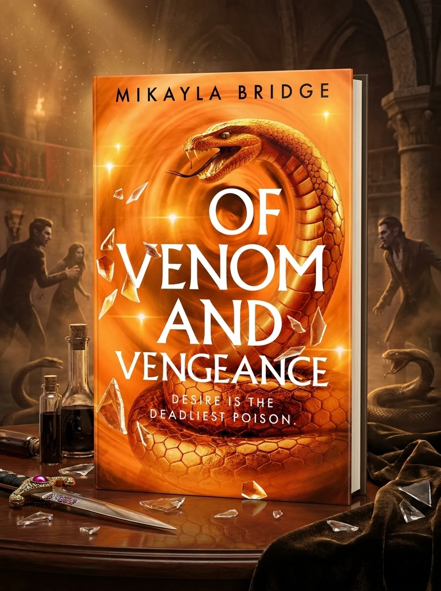 Of Venom and Vengeance — Мікайла Брідж, обкладинка