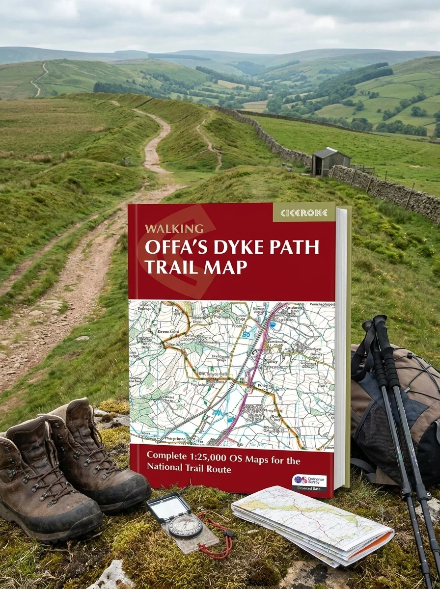 Offa's Dyke Path Trail Map. Complete 1:25,000 OS Maps for the National Trail Route — Дім, сім'я, релігія