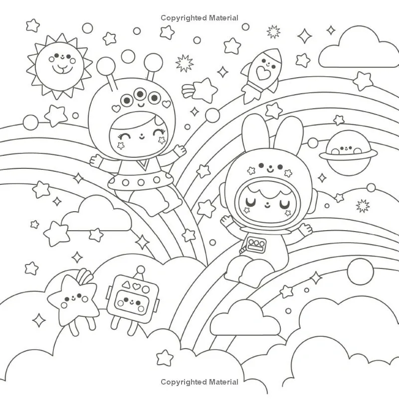 Official Momiji Coloring Book, фото 5