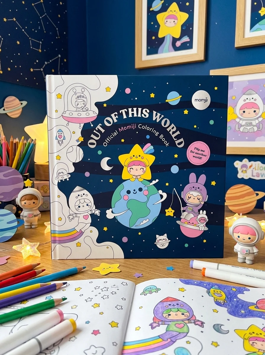 Official Momiji Coloring Book — Комікси та манґи