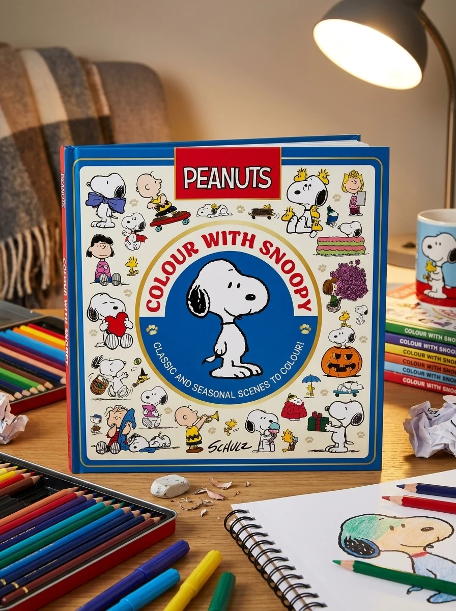 Official Peanuts: Colour with Snoopy — Charles M. Schulz, фото 2
