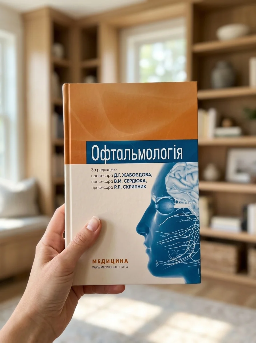 Офтальмологія: підручник — Книги