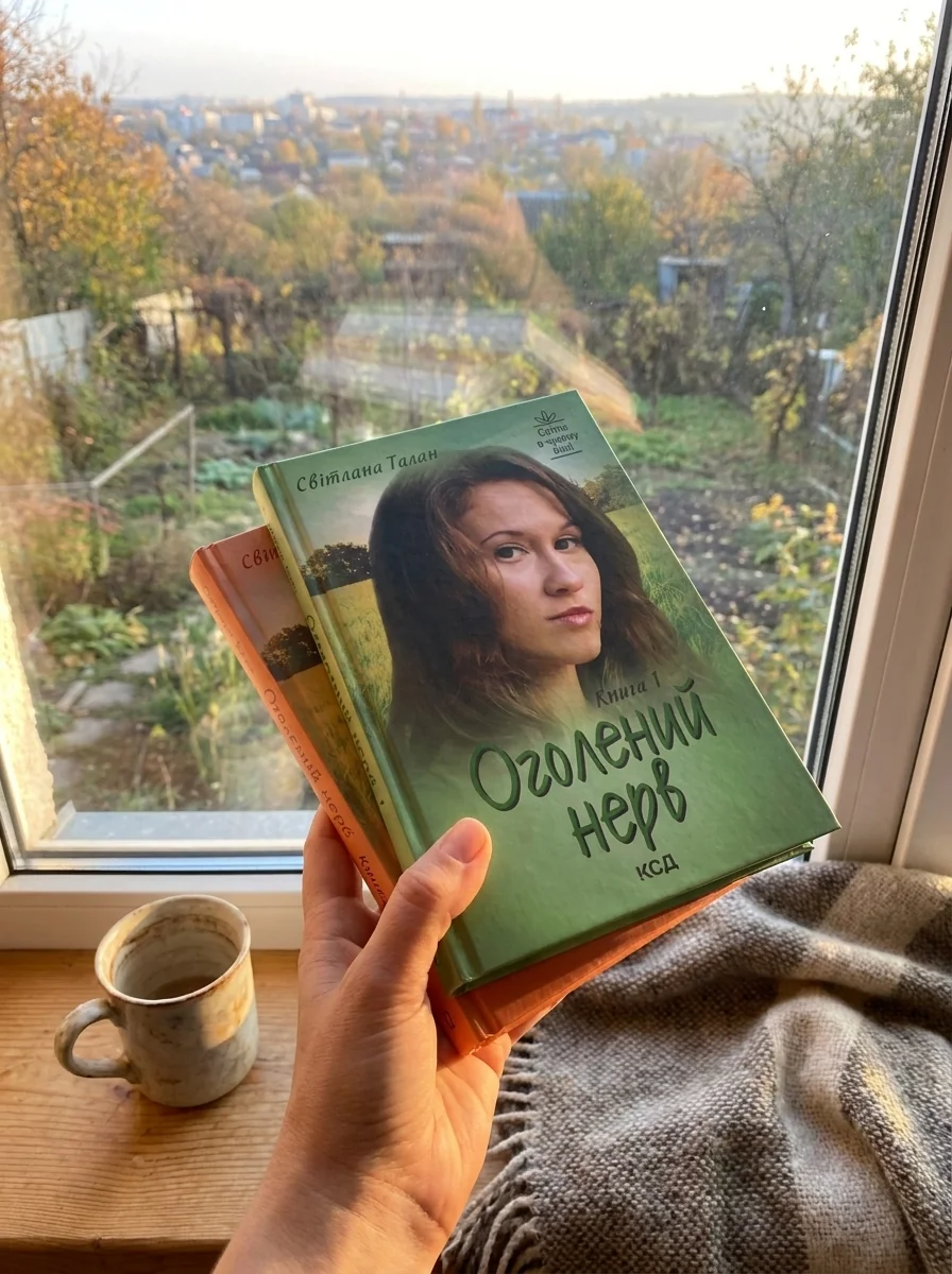Оголений нерв (в 2-х томах) — Талан Світлана, обкладинка