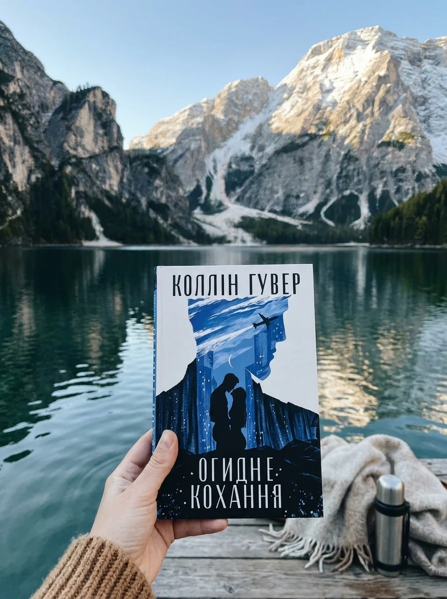 Огидне кохання Коллін Гувер Рідна мова, обкладинка