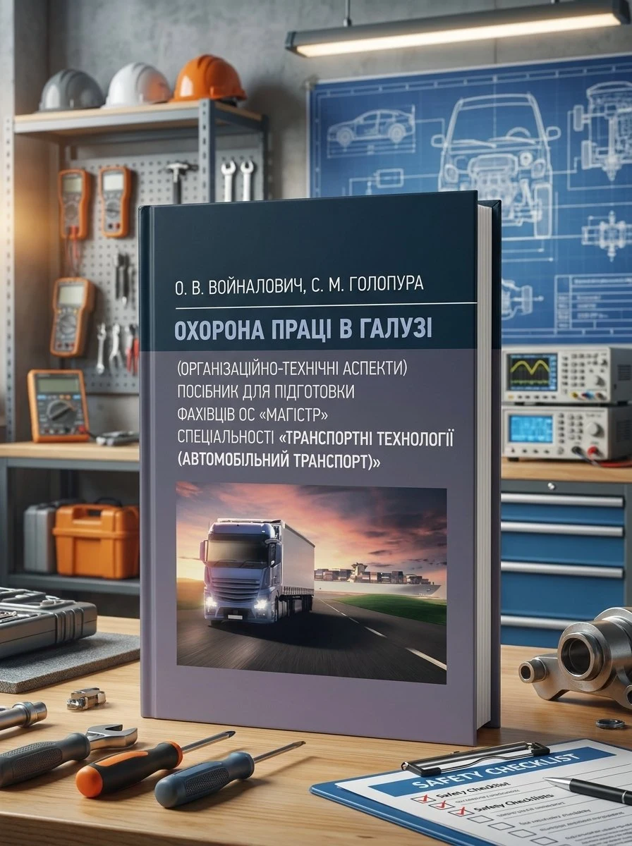 Охорона праці в галузі (організаційно-технічні аспекти). Посібник для підготовки фахівців ОС «Магістр» спеціальності «Транспортні технології (автомобі