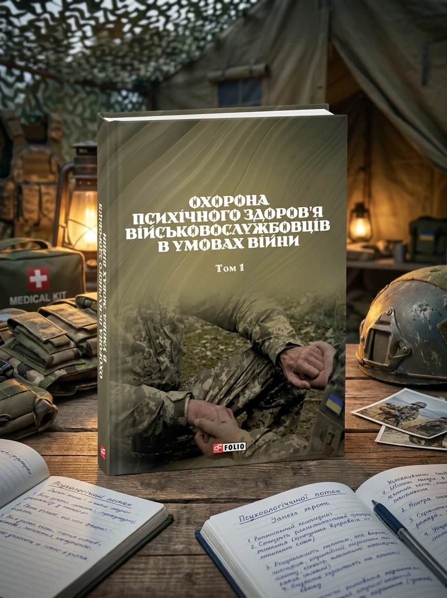 Охорона психічного здоров’я військовослужбовців в умовах війни. Том 1