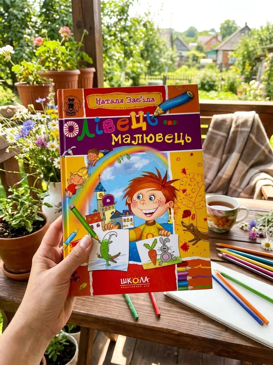 Олівець-малювець — Дитячі вірші