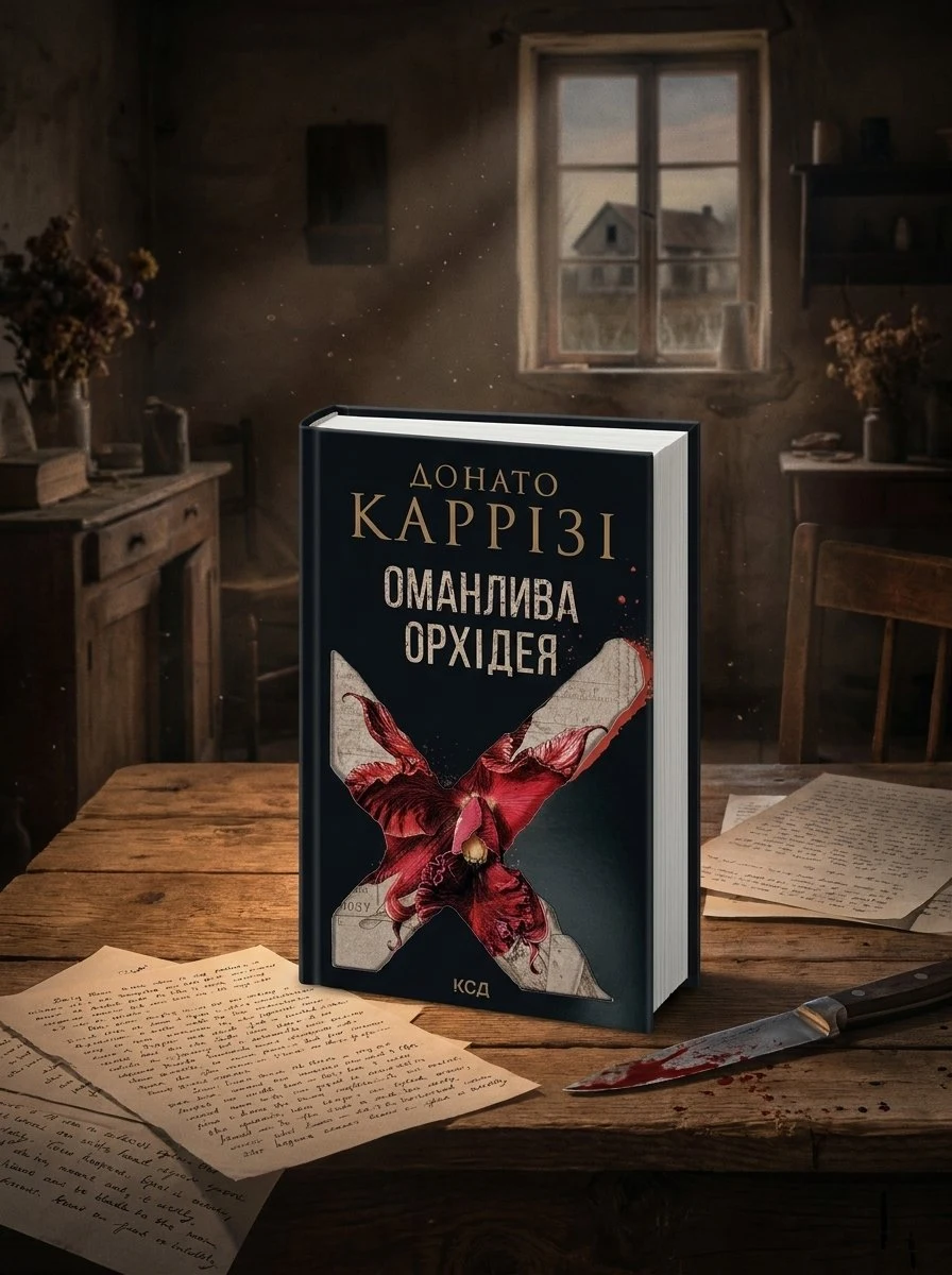 Оманлива орхідея — Донато Коррізі, обкладинка