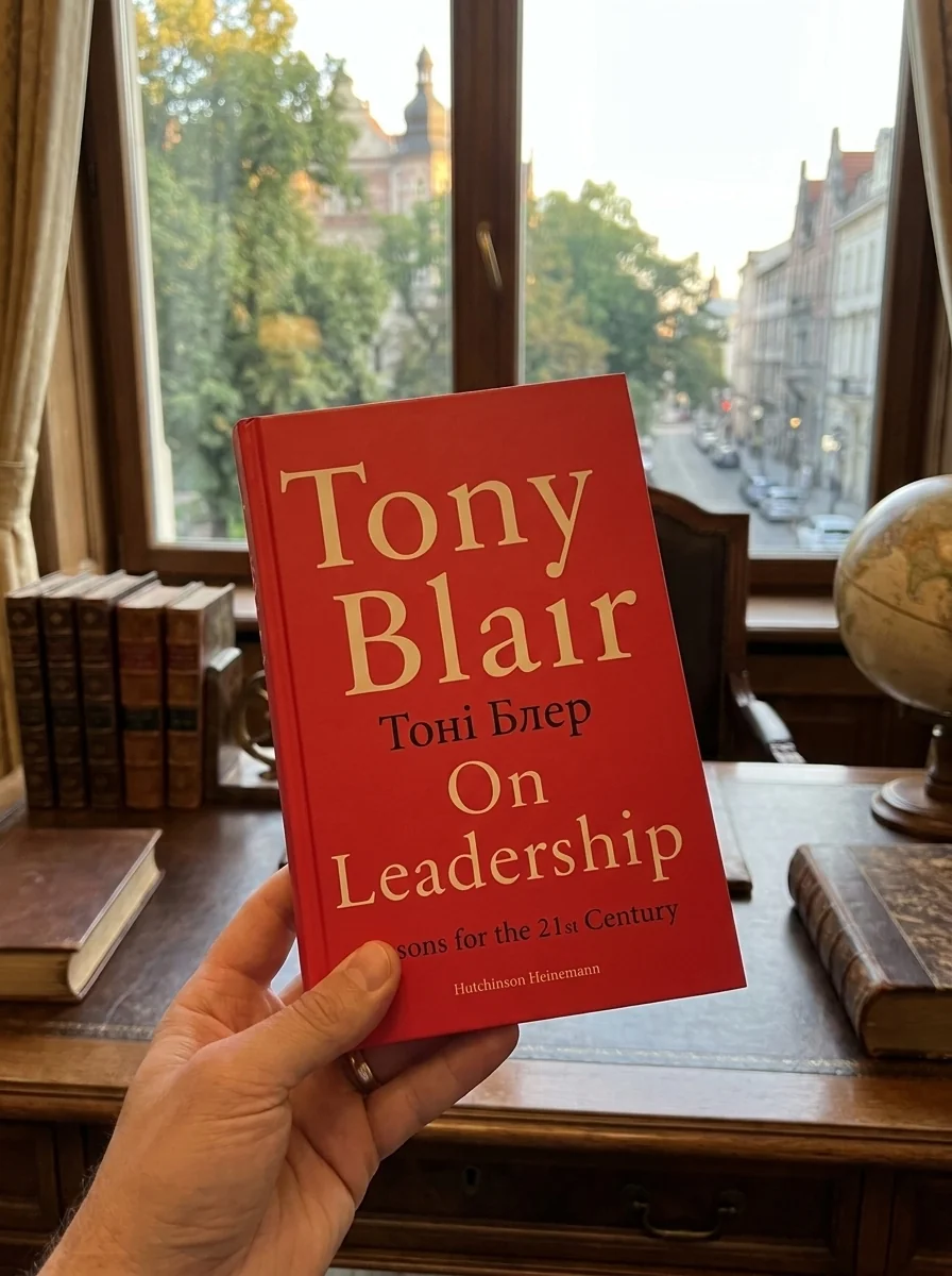 On Leadership: Lessons for the 21st Century — Тоні Блер, обкладинка