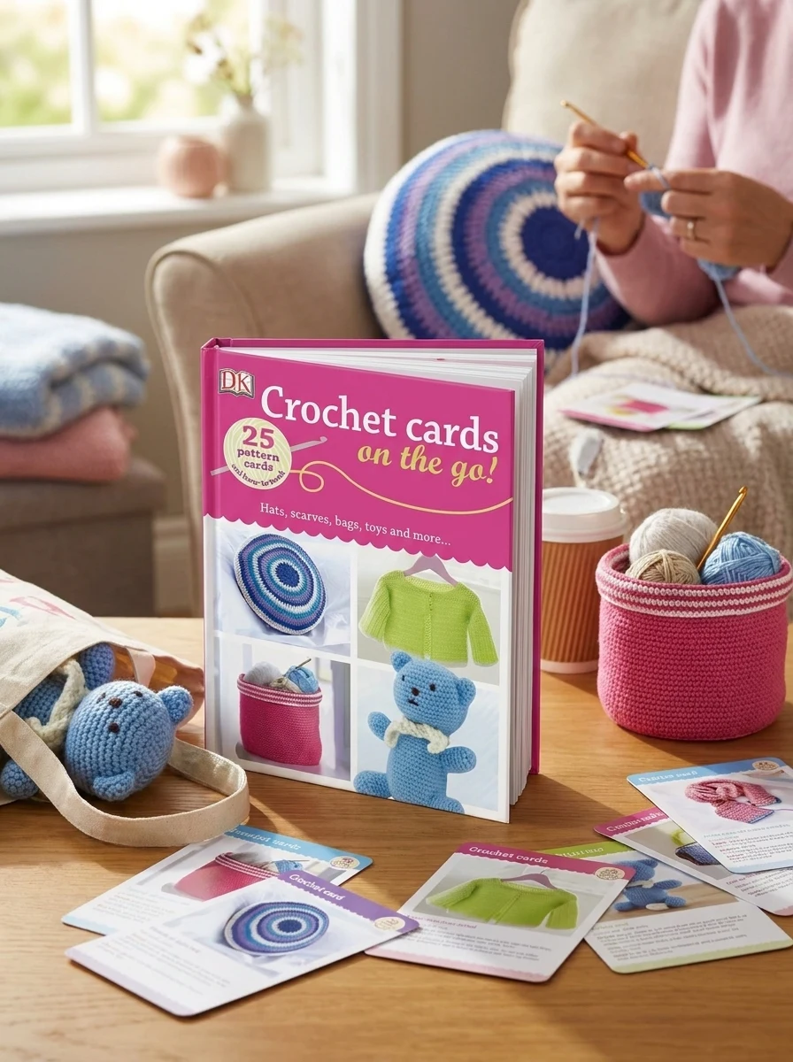 On the Go Crochet Cards — Дім, сім'я, релігія