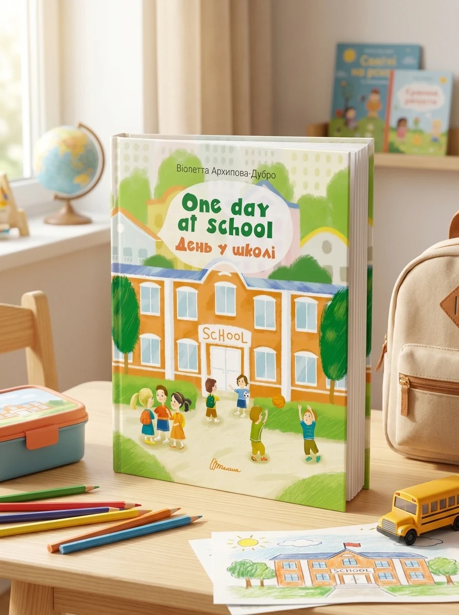 One day at school. День у школі — Дитяча література